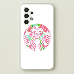Pink Coffee Logo  - Coffee Phone Case for Galaxy A13