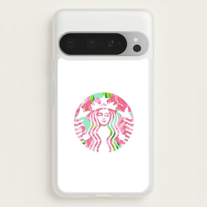 Pink Coffee Logo  - Coffee Phone Case for Google Pixel 9 Pro XL