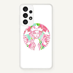 Pink Coffee Logo  - Coffee Phone Case for Galaxy A53