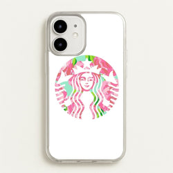 Pink Coffee Logo  - Coffee Phone Case for iPhone 12 / 12 Pro