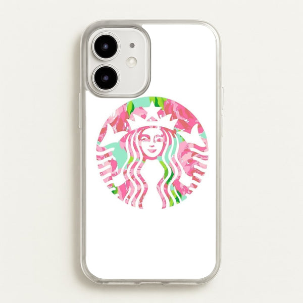 Pink Coffee Logo  - Coffee Phone Case for iPhone 12 / 12 Pro
