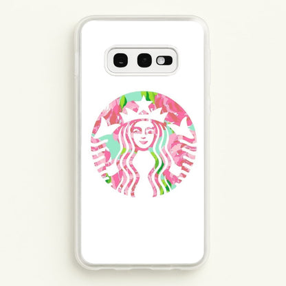 Pink Coffee Logo  - Coffee Phone Case for Galaxy S10e