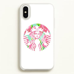 Pink Coffee Logo  - Coffee Phone Case for iPhone XS Max