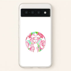 Pink Coffee Logo  - Coffee Phone Case for Google Pixel 7 Pro