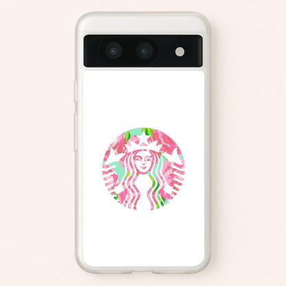 Pink Coffee Logo  - Coffee Phone Case for Google Pixel 8a