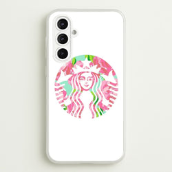 Pink Coffee Logo  - Coffee Phone Case for Galaxy A16