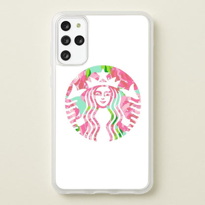 Pink Coffee Logo  - Coffee Phone Case for Galaxy S20 Plus