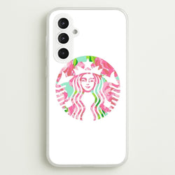 Pink Coffee Logo  - Coffee Phone Case for Galaxy S23FE