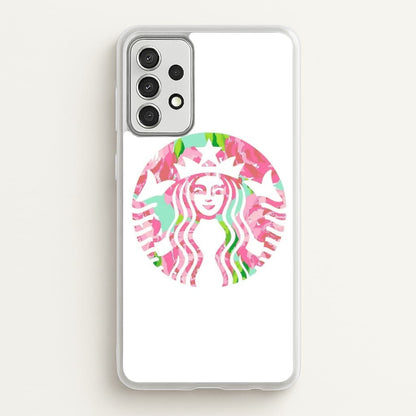 Pink Coffee Logo  - Coffee Phone Case for Galaxy A52 / A52s