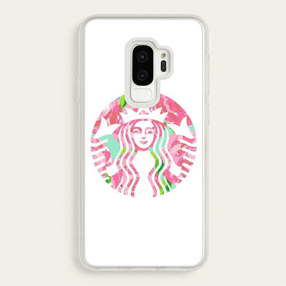 Pink Coffee Logo  - Coffee Phone Case for Galaxy S9 Plus