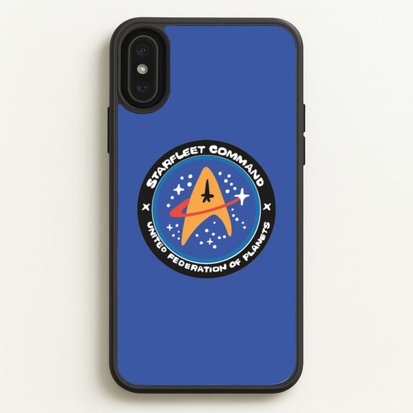 Starfleet command  - Star Trek Phone Case for iPhone XS Max