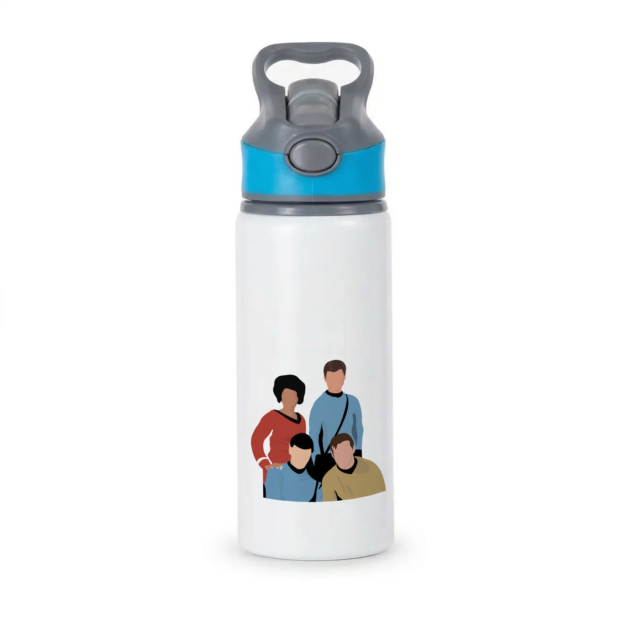 Characters Active Water Bottle - Blue
