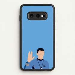 Spock  - Star Trek Phone Case for Galaxy S10e