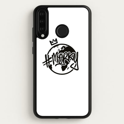 Hashtag Merky Globe  - Stormzy Phone Case for Huawei P30 Lite