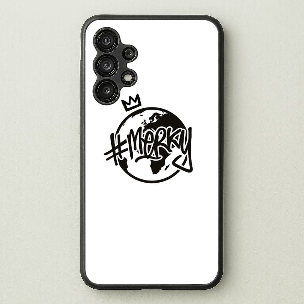 Hashtag Merky Globe  - Stormzy Phone Case for Galaxy A13
