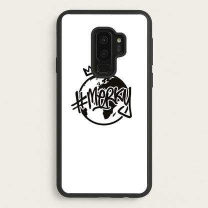 Hashtag Merky Globe  - Stormzy Phone Case for Galaxy S9 Plus