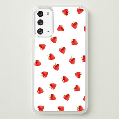 Strawberry Pattern  -  Phone Case for Galaxy Note 20