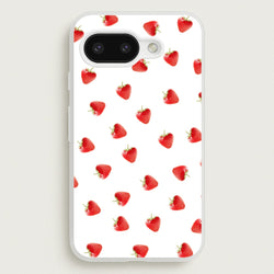 Strawberry Pattern  -  Phone Case for Google Pixel 9a