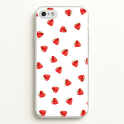 Strawberry Pattern  -  Phone Case for iPhone 5 / 5s / SE 2016