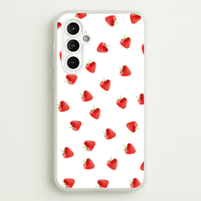Strawberry Pattern  -  Phone Case for Galaxy A14
