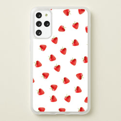 Strawberry Pattern  -  Phone Case for Galaxy S20 Plus