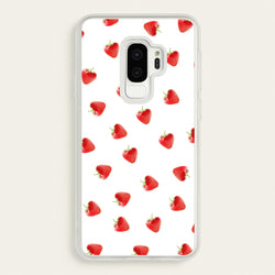 Strawberry Pattern  -  Phone Case for Galaxy S9 Plus