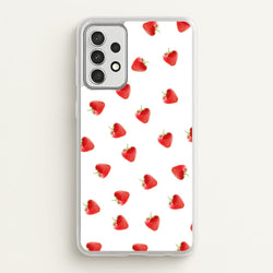 Strawberry Pattern  -  Phone Case for Galaxy A52 / A52s