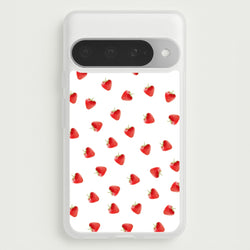 Strawberry Pattern Phone Case for Google Pixel 10 Pro XL