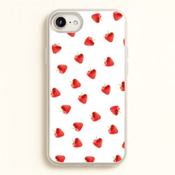 Strawberry Pattern  -  Phone Case for iPhone 6 / 7 / 8 / SE