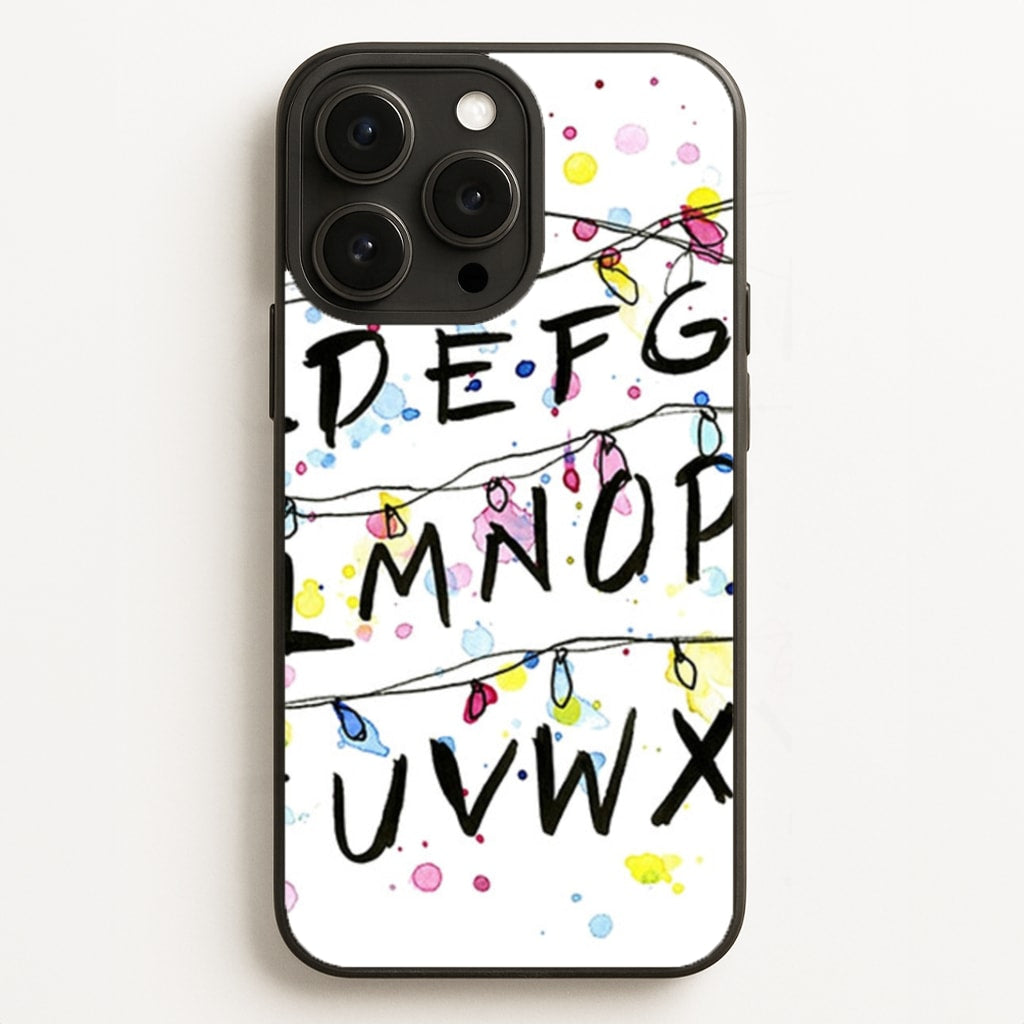 Stranger Wall Lights Phone Case
