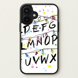 Stranger Wall Lights Phone Case for iPhone 17