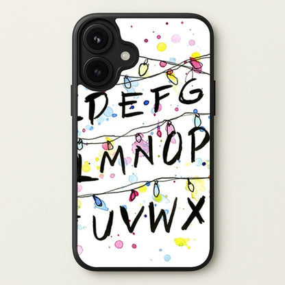 Stranger Wall Lights Phone Case for iPhone 17