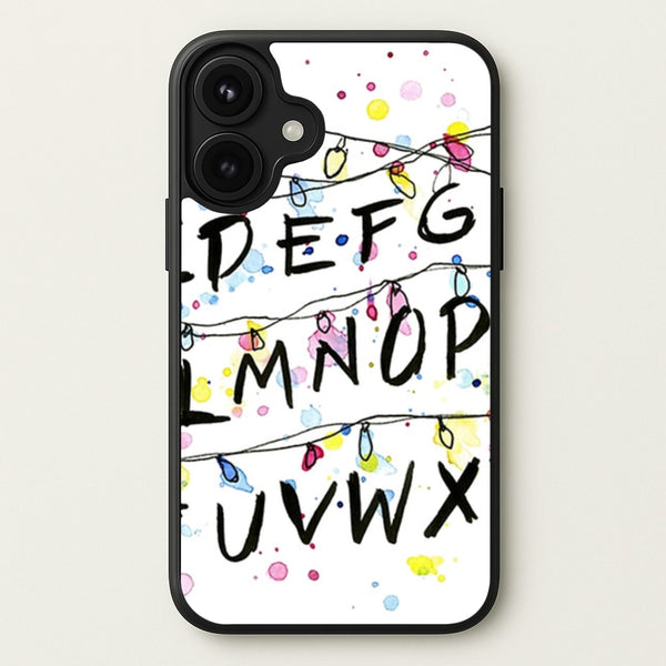 Stranger Wall Lights Phone Case for iPhone 17
