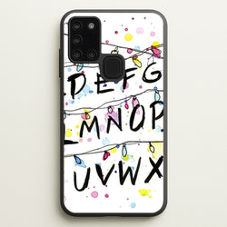 Stranger Wall Lights  - Stranger Things Phone Case for Galaxy A21s