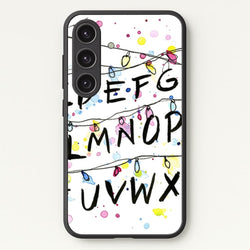 Stranger Wall Lights  - Stranger Things Phone Case for Galaxy S25