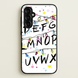 Stranger Wall Lights  - Stranger Things Phone Case for Galaxy A54