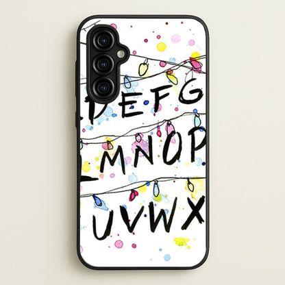 Stranger Wall Lights  - Stranger Things Phone Case for Galaxy A54