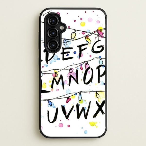 Stranger Wall Lights  - Stranger Things Phone Case for Galaxy A54