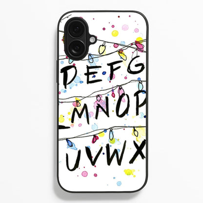 Stranger Wall Lights  - Stranger Things Phone Case for iPhone 16 Plus