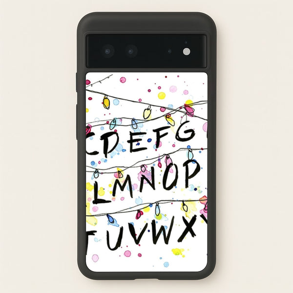 Stranger Wall Lights  - Stranger Things Phone Case for Google Pixel 6