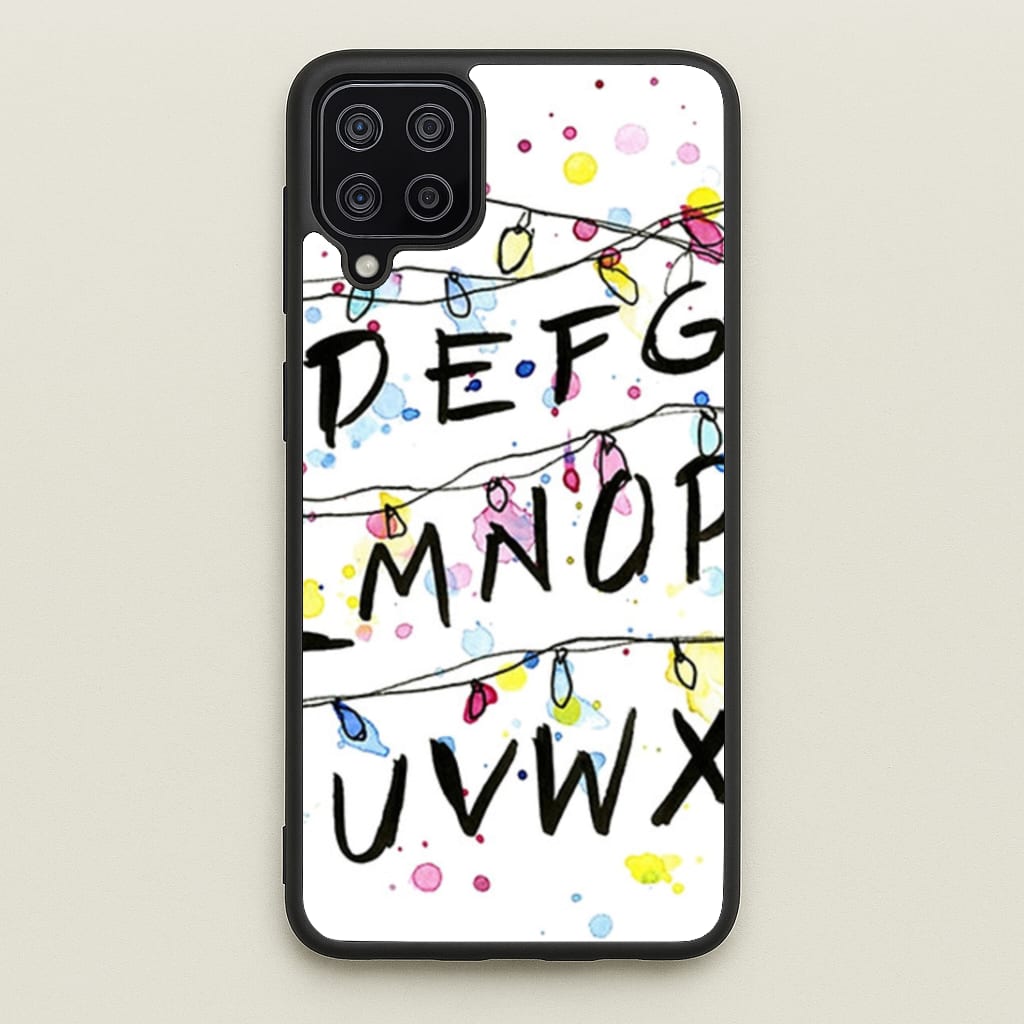 Stranger Wall Lights  - Stranger Things Phone Case for Galaxy A12