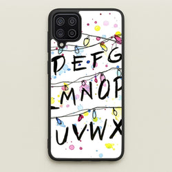 Stranger Wall Lights  - Stranger Things Phone Case for Galaxy A12