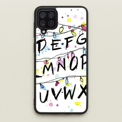 Stranger Wall Lights  - Stranger Things Phone Case for Galaxy A12