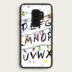 Stranger Wall Lights  - Stranger Things Phone Case for Galaxy S9 Plus
