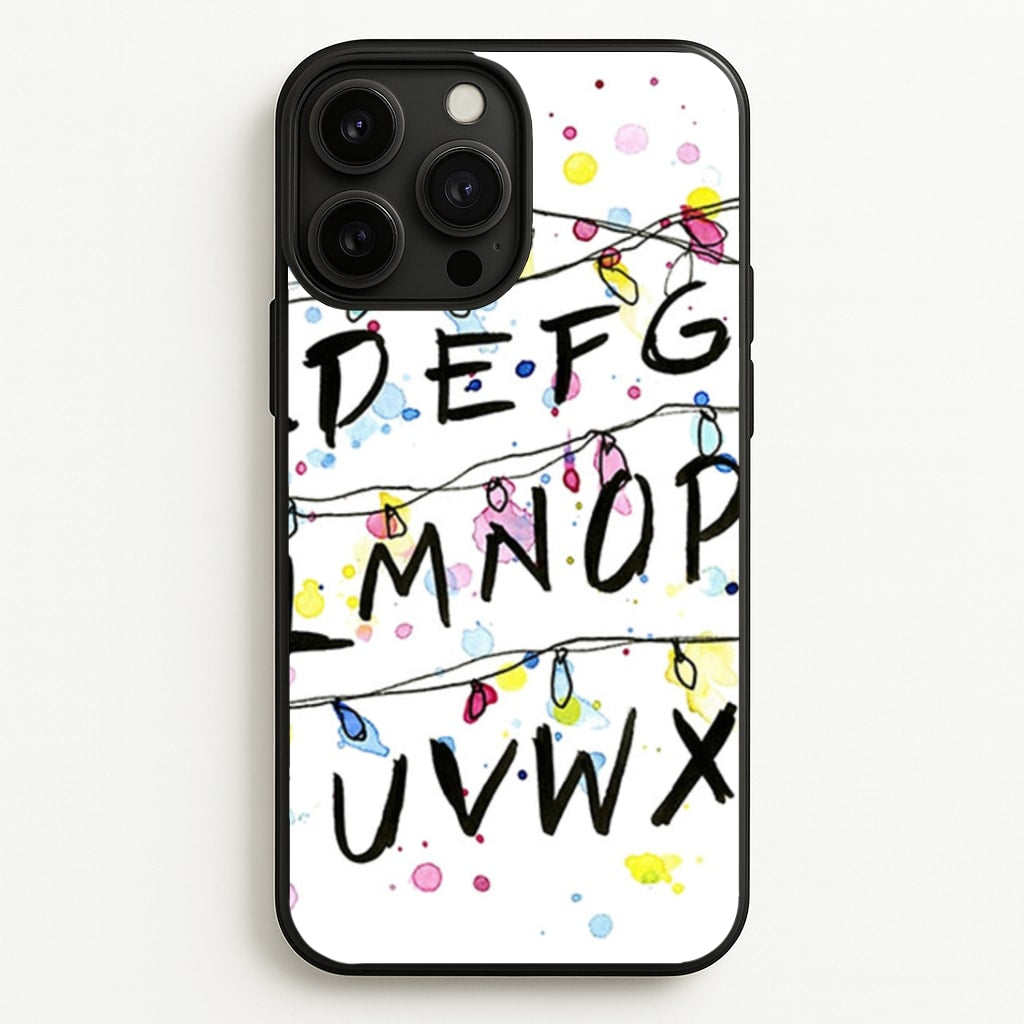 Stranger Wall Lights  - Stranger Things Phone Case for iPhone 13 Pro Max