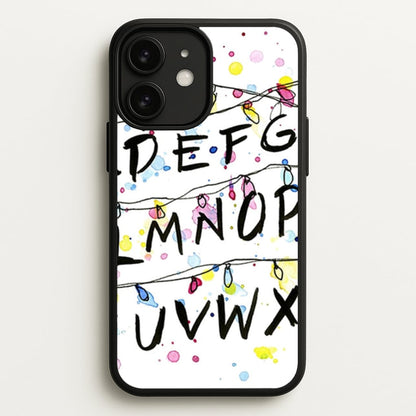 Stranger Wall Lights  - Stranger Things Phone Case for iPhone 11