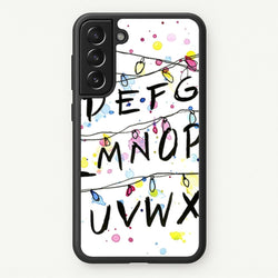 Stranger Wall Lights  - Stranger Things Phone Case for Galaxy S21