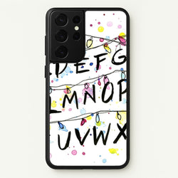 Stranger Wall Lights  - Stranger Things Phone Case for Galaxy S21 Ultra