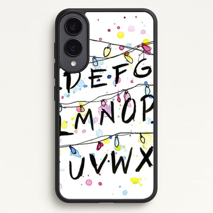 Stranger Wall Lights  - Stranger Things Phone Case for Galaxy S25 Edge