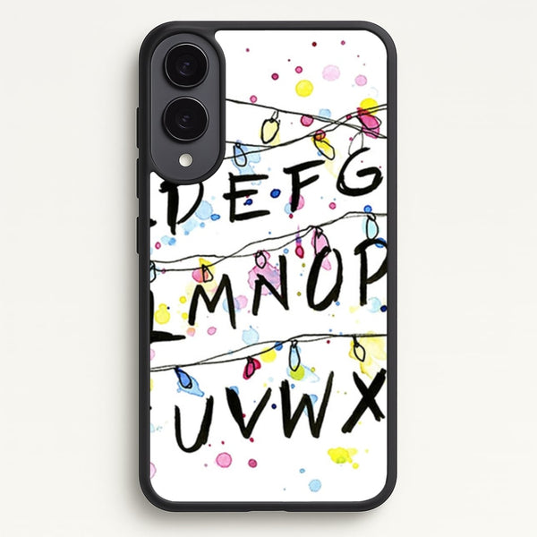 Stranger Wall Lights  - Stranger Things Phone Case for Galaxy S25 Edge